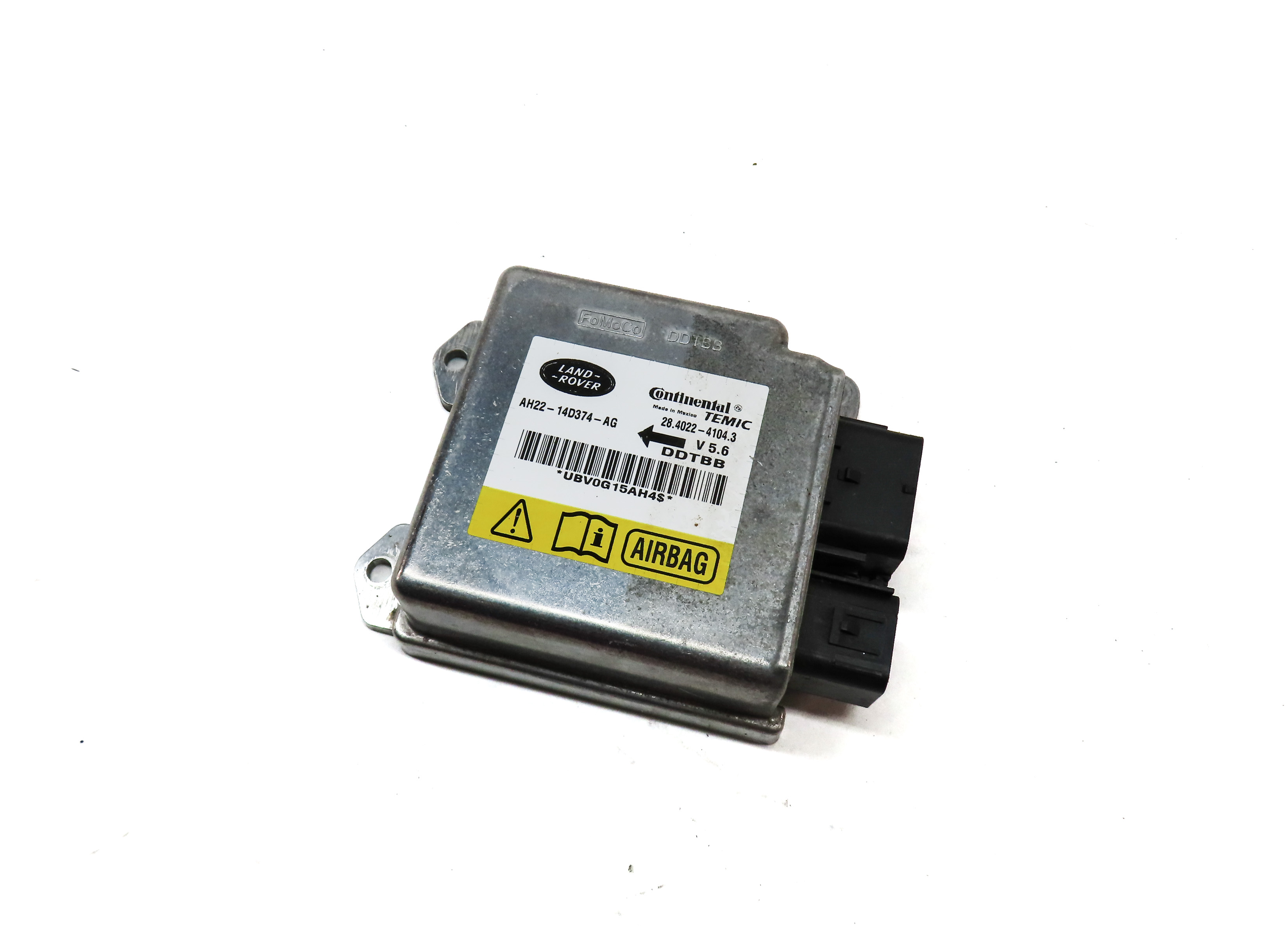 2010-2013 LAND ROVER LR4 RANGE ROVER SPORT (L320) SRS BAG CONTROL MODULE — exact item pictured
